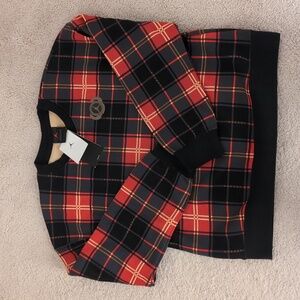 NIKE Women's Air Jordan Brooklyn Fleece Crew Red/Dark Driftwood DV1996-612